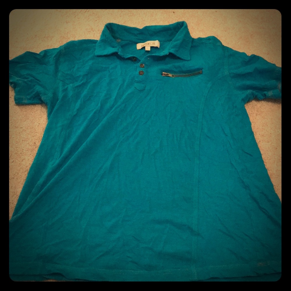 Blue polo